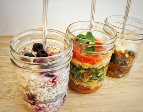 Grab & Go Breakfast Jars