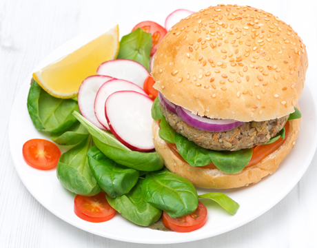 Grilled Artichoke & Cannellini Burgers