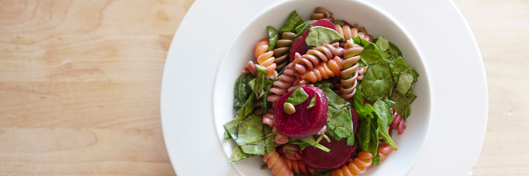 Beet-All Pasta Salad