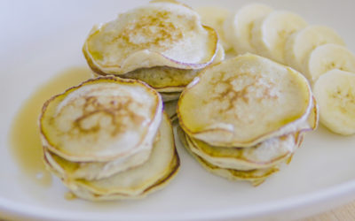 Coconut Flour Banana Pancakes